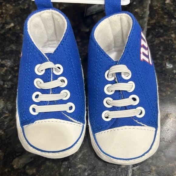 NFL Pre-Walkers NY Giants Baby Shoes - Picture 2 of 6
